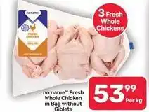 Pick n Pay Liquor Fresh whole chicken in bag without giblets offer