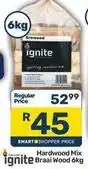 Pick n Pay Hardwood mix braai wood offer
