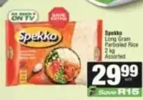 Spekko - long grain parboiled rice