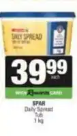 SuperSpar Spar - daily spread tub offer