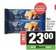 SuperSpar Risi six love coconut biscuit offer
