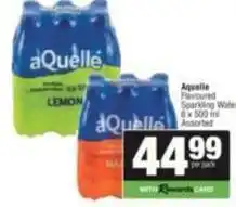 SuperSpar Aquelle - flavoured sparkling water offer