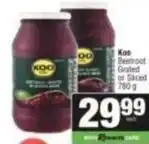 SuperSpar Koo - beetroot grated or sliced offer