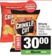 SuperSpar Willards - crinkle cut potato chips offer
