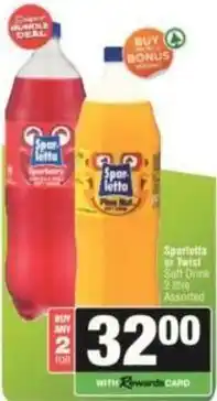 SuperSpar Sparletta - or twist soft drink offer