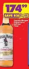 Shoprite Liquor Captain morgan - original spiced gold rum offer