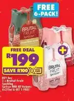 Shoprite Liquor Brutal fruit sparkling spritzer offer