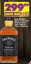 Shoprite Liquor Jack daniel's - old no. 7 tennessee whiskey/honey/apple tennessee liqueur offer