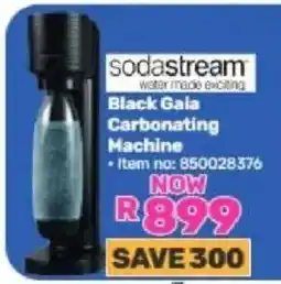 Game Sodastream Black Gaia Carbonating Machine offer