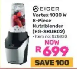Game Eiger Vortex 1000 W 8-Piece Nutriblender offer