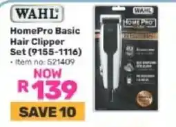 Game WAHL HomePro Basic Hair Clipper Set offer