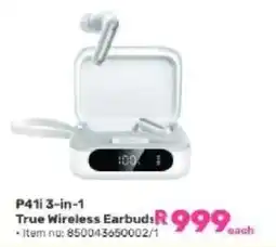 Game P41i 3-in-1 True Wireless Earbuds offer