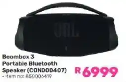 Game JBL Boombox 3 Portable Bluetooth Speaker offer