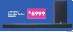 Game 3.1 Channel Soundbar System (SB580) offer