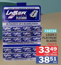 Arrow Cash And Carry LASER 2 PLATINUM BLADES offer
