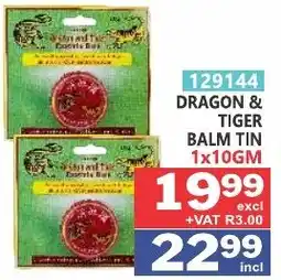 Arrow Cash And Carry Dragon & Tiger Balm Tin offer