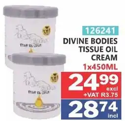 Arrow Cash And Carry Divine Bodies Tissue Oil Cream offer