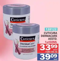 Arrow Cash And Carry Cuticura DermaCare offer