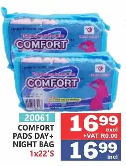 Arrow Cash And Carry Comfort Pads Day + Night Bag offer