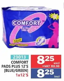 Arrow Cash And Carry COMFORT PADS PLUS 12'S offer
