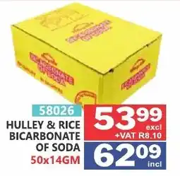 Arrow Cash And Carry Hulley & Rice Bicarbonate of Soda offer