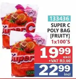 Arrow Cash And Carry Super C Poly Bag [Fruity] offer