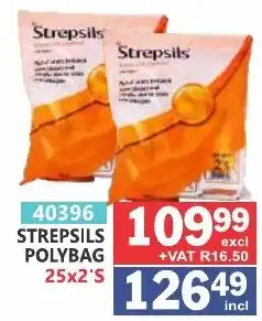 Arrow Cash And Carry Strepsils Polybag offer