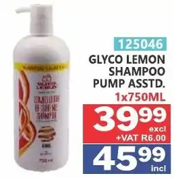 Arrow Cash And Carry Glyco Lemon Shampoo offer
