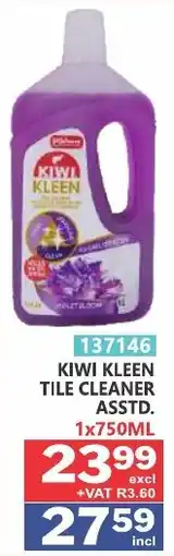 Arrow Cash And Carry KIWI KLEEN TILE CLEANER offer