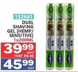Arrow Cash And Carry Duel Shaving Gel offer