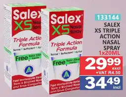 Arrow Cash And Carry SALEX XS TRIPLE ACTION NASAL SPRAY offer