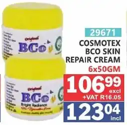 Arrow Cash And Carry Cosmotex bco skin repair cream offer