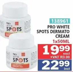Arrow Cash And Carry PRO WHITE SPOTS DERMATO CREAM offer