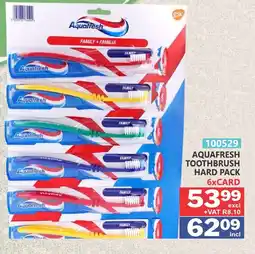 Arrow Cash And Carry Aquafresh Toothbrush Hard Pack offer