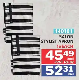 Arrow Cash And Carry Salon stylist apron offer