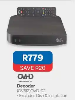 OK Furniture OpenView HD Decoder offer