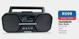 OK Furniture TELEFUNKEN Solar Radio offer
