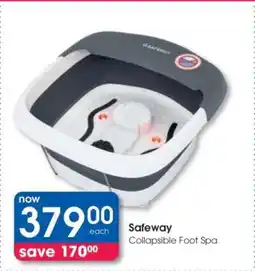 Clicks Safeway Collapsible Foot Spa offer