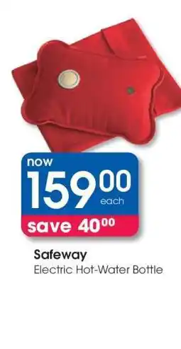 Clicks Safeway Electric Hot-Water Bottle offer