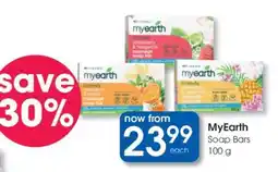 Clicks MyEarth Soap Bars 100 g offer