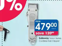 Clicks Safeway Salon Series Cordless Hair Clipper offer
