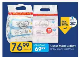 Clicks Clicks Made 4 Baby offer
