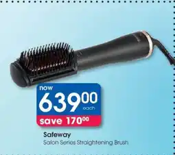 Clicks Safeway Salon Series Straightening Brush offer