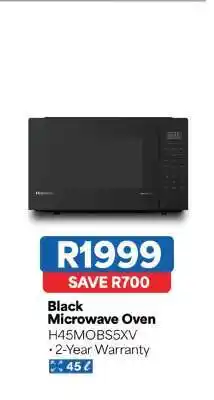 OK Furniture BLACK MICROWAVE OVEN offer