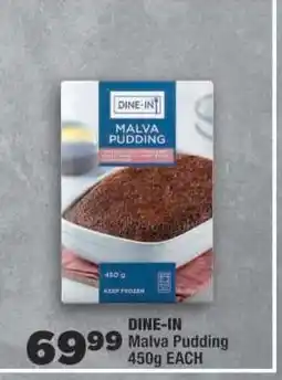OK Foods DINE-IN Malva Pudding offer