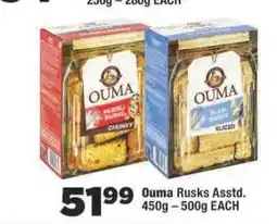 OK Foods Ouma Rusks Assorted offer
