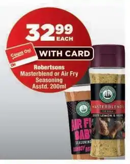 OK Foods Robertsons Masterblend or Air Fry Seasoning offer