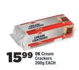 OK Foods OK Cream Crackers offer