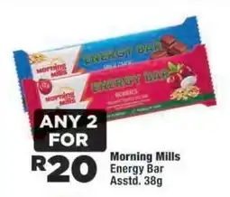 OK Foods Morning Mills Energy Bar offer