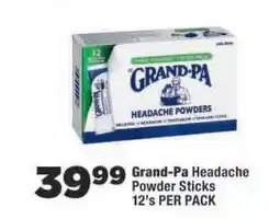 OK Foods Grand-Pa Headache Powder Sticks offer